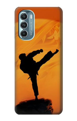 Motorola Moto G Stylus 5G (2022) Hard Case Kung Fu Karate Fighter