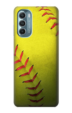 Motorola Moto G Stylus (2021), G Stylus 5G, G Stylus 5G (2022) Hard Case Yellow Softball Ball