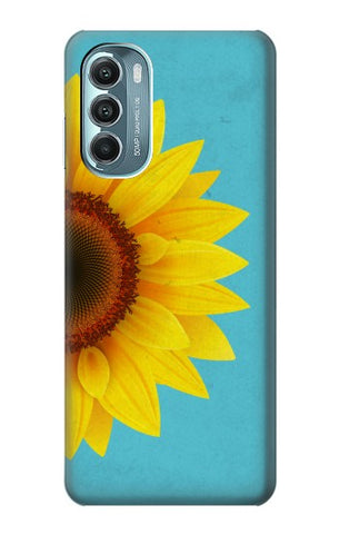 Motorola Moto G Stylus (2021), G Stylus 5G, G Stylus 5G (2022) Hard Case Vintage Sunflower Blue