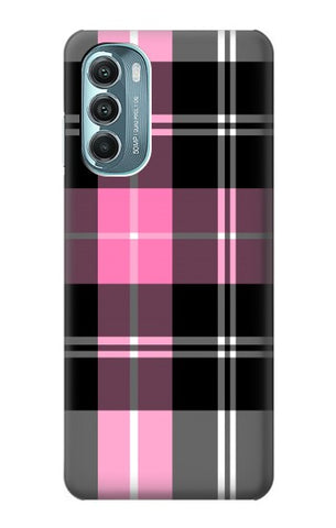Motorola Moto G Stylus (2021), G Stylus 5G, G Stylus 5G (2022) Hard Case Pink Plaid Pattern