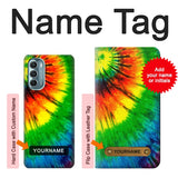 Motorola Moto G Stylus (2021), G Stylus 5G, G Stylus 5G (2022) Hard Case Tie Dye with custom name