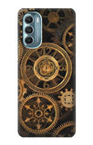 Motorola Moto G Stylus 5G (2022) Hard Case Clock Gear