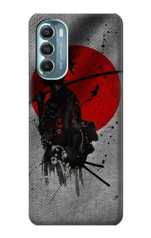 Motorola Moto G Stylus 5G (2022) Hard Case Japan Flag Samurai
