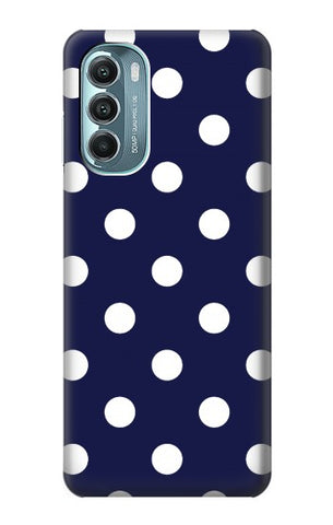 Motorola Moto G Stylus 5G (2022) Hard Case Blue Polka Dot