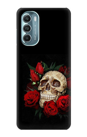 Motorola Moto G Stylus 5G (2022) Hard Case Dark Gothic Goth Skull Roses