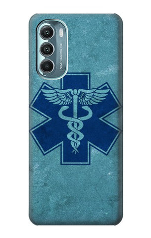 Motorola Moto G Stylus (2021), G Stylus 5G, G Stylus 5G (2022) Hard Case Caduceus Medical Symbol