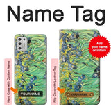 Motorola Moto G Stylus (2021) Hard Case Van Gogh Irises with custom name