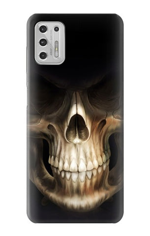 Motorola Moto G Stylus (2021) Hard Case Skull Face Grim Reaper