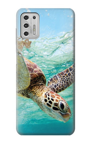 Motorola Moto G Stylus (2021) Hard Case Ocean Sea Turtle