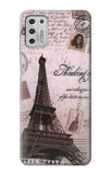 Motorola Moto G Stylus (2021) Hard Case Paris Postcard Eiffel Tower