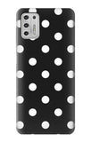 Motorola Moto G Stylus (2021) Hard Case Black Polka Dots
