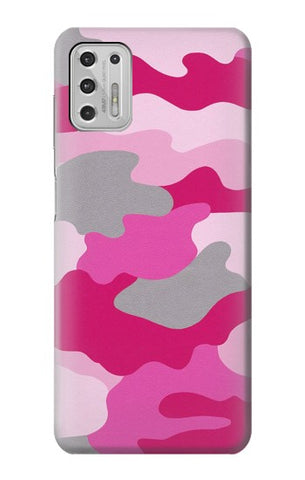 Motorola Moto G Stylus (2021) Hard Case Pink Camouflage