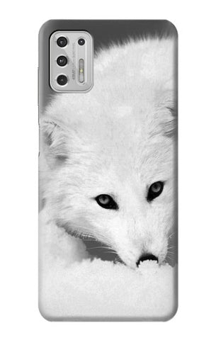 Motorola Moto G Stylus (2021) Hard Case White Arctic Fox