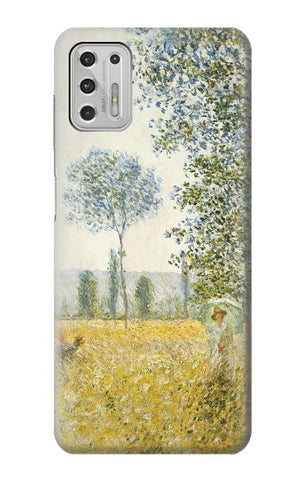 Motorola Moto G Stylus (2021) Hard Case Claude Monet Fields In Spring
