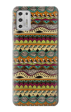 Motorola Moto G Stylus (2021) Hard Case Aztec Boho Hippie Pattern