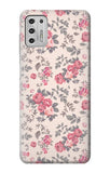 Motorola Moto G Stylus (2021) Hard Case Vintage Rose Pattern