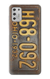 Motorola Moto G Stylus (2021) Hard Case Vintage Car License Plate