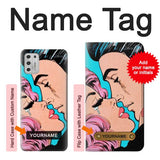 Motorola Moto G Stylus (2021) Hard Case Pop Art with custom name