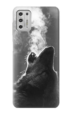 Motorola Moto G Stylus (2021) Hard Case Wolf Howling