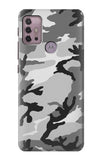 Motorola Moto G30 Hard Case Snow Camo Camouflage Graphic Printed