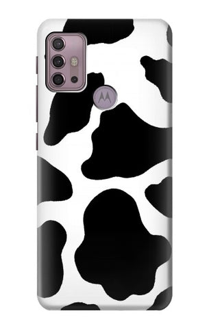 Motorola Moto G30 Hard Case Seamless Cow Pattern
