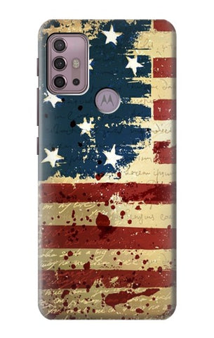 Motorola Moto G30 Hard Case Old American Flag