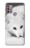 Motorola Moto G30 Hard Case White Arctic Fox
