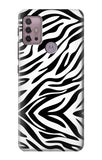 Motorola Moto G30 Hard Case Zebra Skin Texture