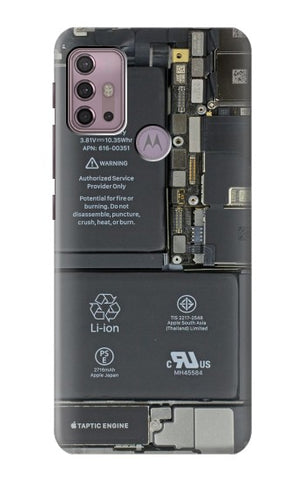 Motorola Moto G30 Hard Case Inside Mobile Phone Graphic