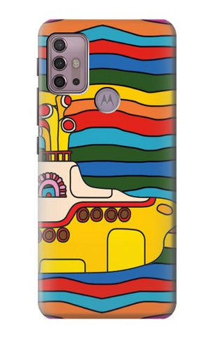 Motorola Moto G30 Hard Case Hippie Yellow Submarine