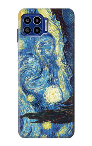 Motorola One 5G Hard Case Van Gogh Starry Nights
