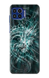 Motorola One 5G Hard Case Digital Chinese Dragon