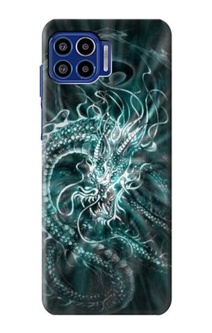 Motorola One 5G Hard Case Digital Chinese Dragon