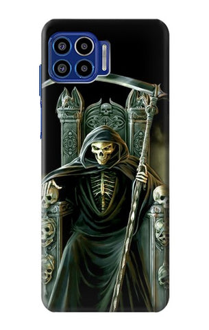 Motorola One 5G Hard Case Grim Reaper Skeleton King