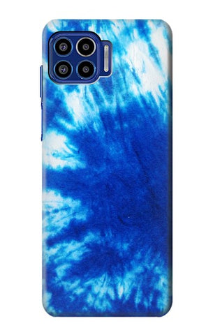 Motorola One 5G Hard Case Tie Dye Blue