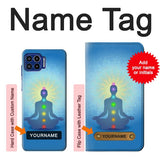 Motorola One 5G Hard Case Bhuddha Aura Chakra Balancing Healing with custom name