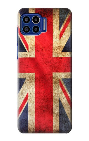 Motorola One 5G Hard Case British UK Vintage Flag