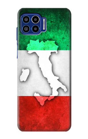 Motorola One 5G Hard Case Italy Flag