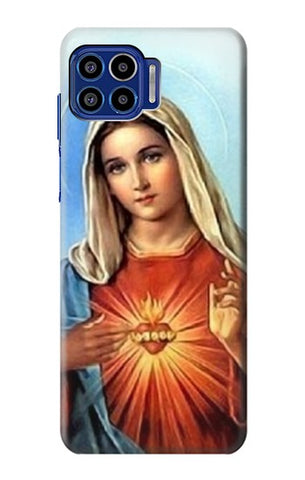 Motorola One 5G Hard Case The Virgin Mary Santa Maria