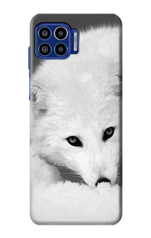 Motorola One 5G Hard Case White Arctic Fox