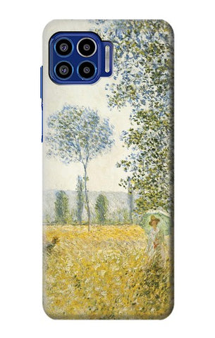 Motorola One 5G Hard Case Claude Monet Fields In Spring