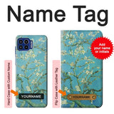 Motorola One 5G Hard Case Vincent Van Gogh Almond Blossom with custom name