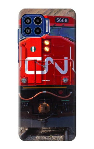 Motorola One 5G Hard Case Train Canadian National Railway