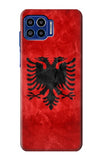 Motorola One 5G Hard Case Albania Red Flag