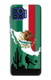 Motorola One 5G Hard Case Mexico Football Flag