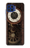 Motorola One 5G Hard Case Steampunk Clock Gears