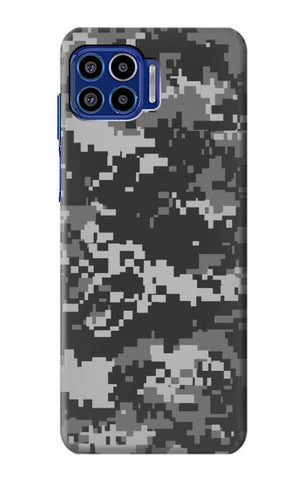 Motorola One 5G Hard Case Urban Black Camouflage