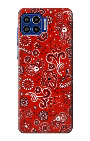 Motorola One 5G Hard Case Red Bandana