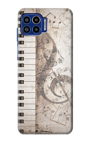 Motorola One 5G Hard Case Music Note