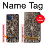 Motorola One 5G Hard Case Dragon Door with custom name